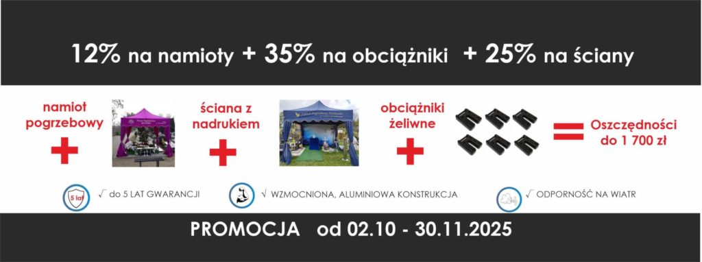 namioty pogrzebowe